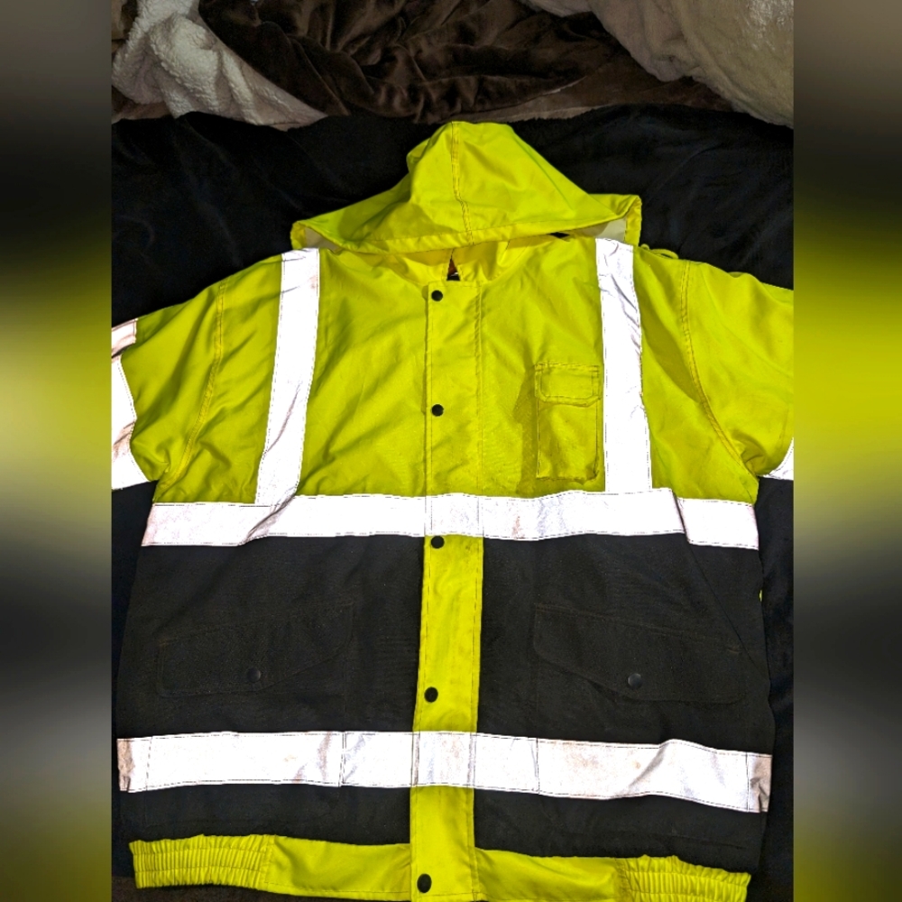 XXL yellow Safety jacket